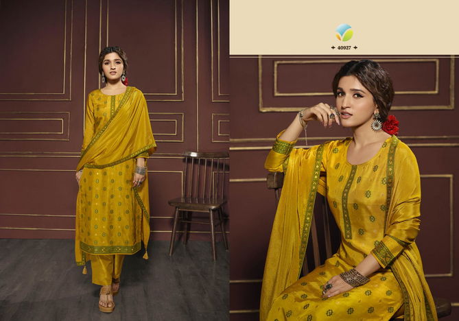 Vinay Tumbaa Vani Heavy Festive Wear Wholesale Readymade Suits Catalog